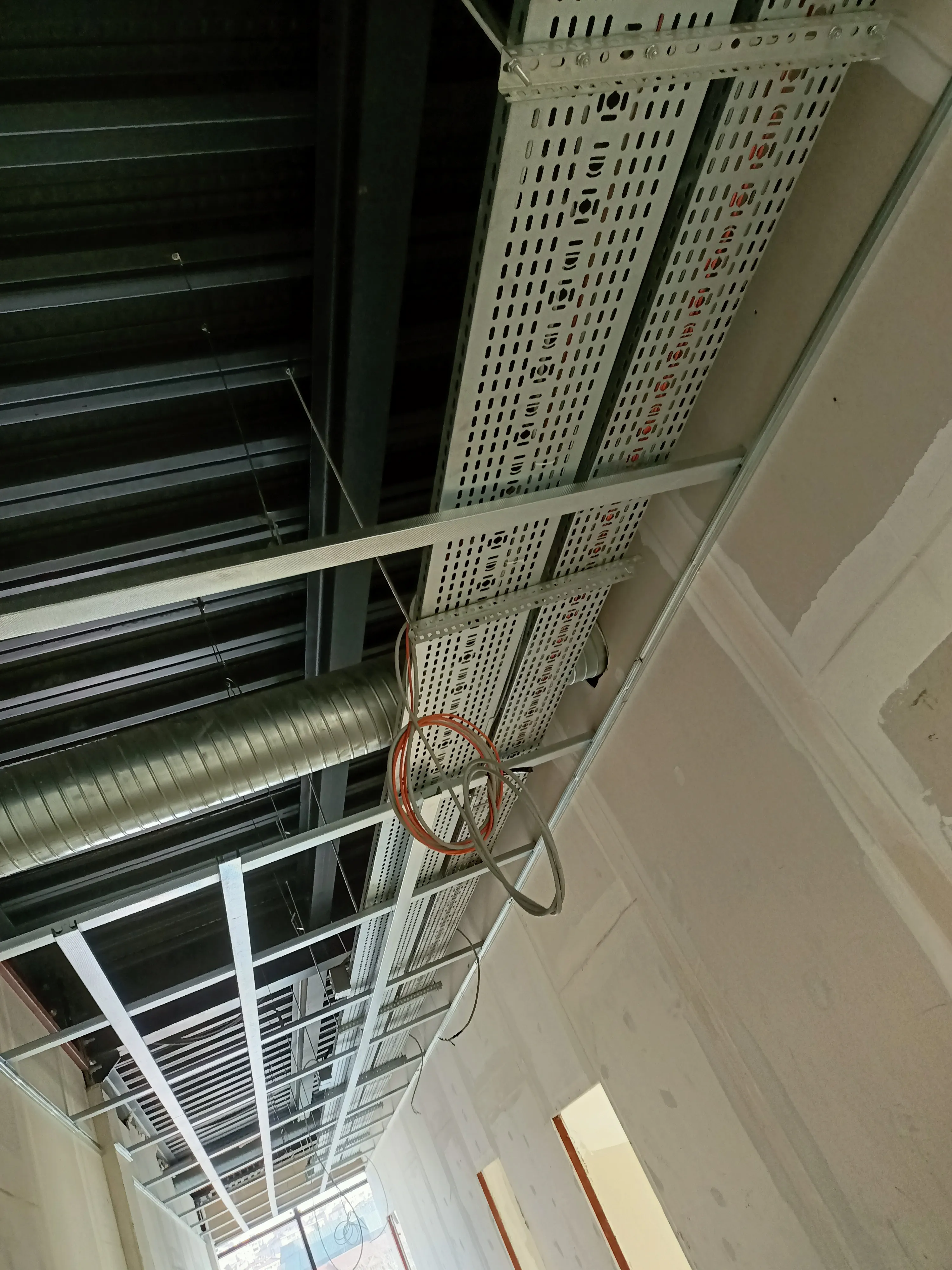 Overhead tray & services